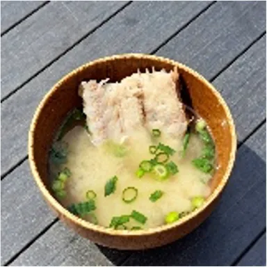 金目鯛お味噌汁付き