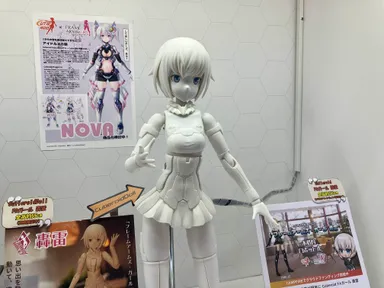 CutieroidDollー静岡ホビーショーでの展示