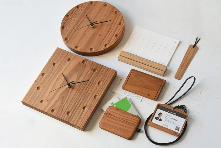 圧密杉材Gywood(R)を活用した商品