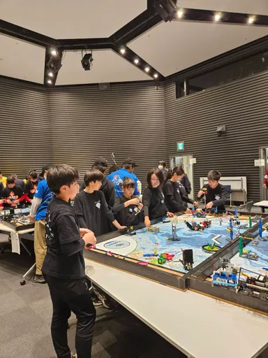 全国大会ゲーム前の様子