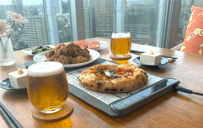 温かい料理も冷たい料理も、美味しくいただけます 