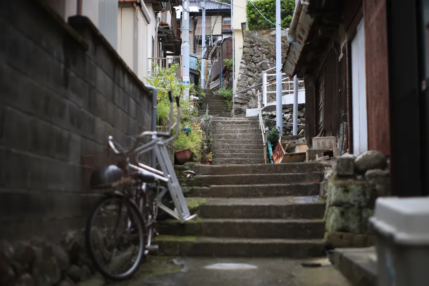子浦集落・階段路地