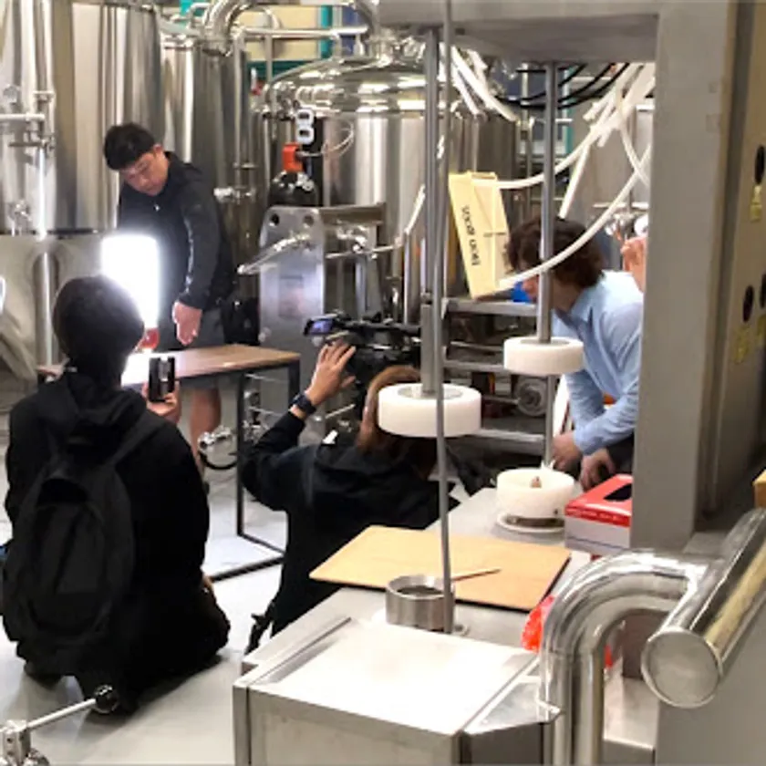 テレビロケ風景(1)