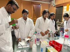 今回のスピーチコンテスト優勝者の研修の様子(1)