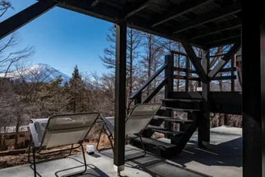 ととのいスペースも富士山ビュー