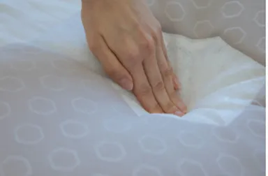 体温で変形し始めて、身体にフィットする形状記憶素材「フィットメモリーテックス」