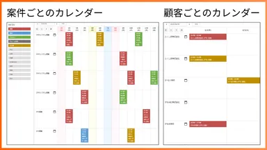 リソースカレンダーの強化