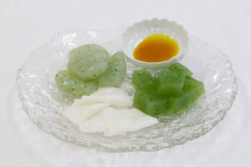 「さしみこんにゃくの日」食べ比べ3種