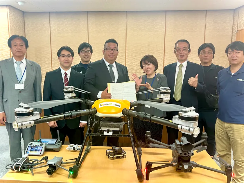京都ドローン協会の方々