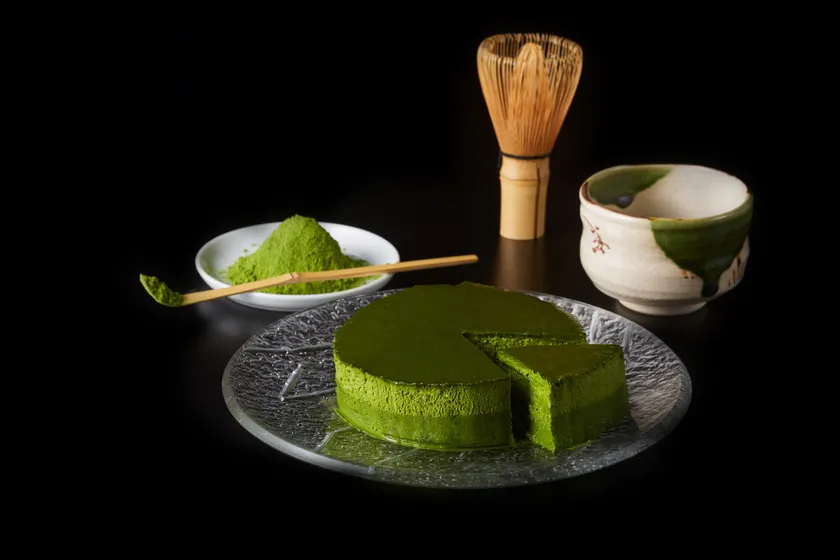 お濃茶フロマージュケーキ
