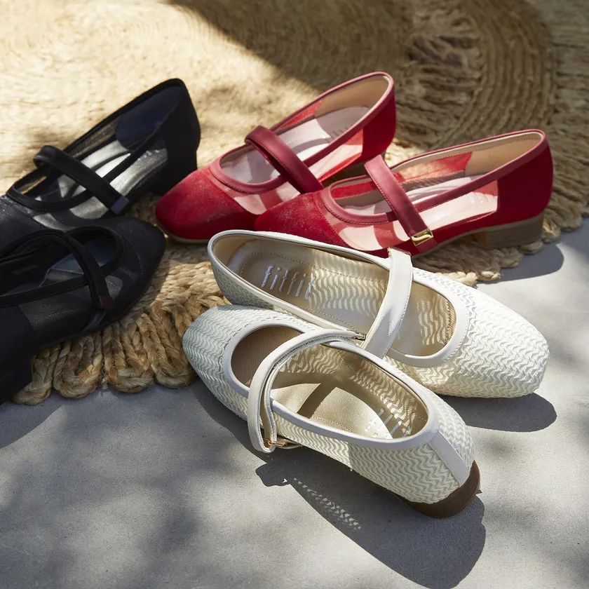 チュール&レースバレエシューズ(1)