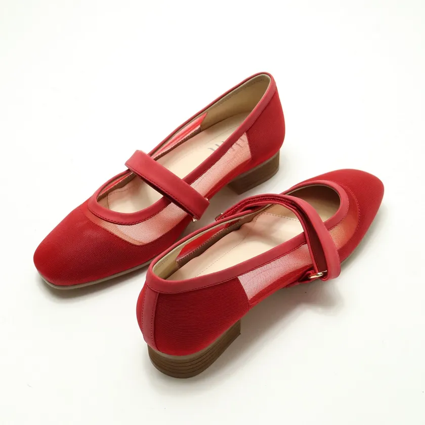 チュール&レースバレエシューズ(5)