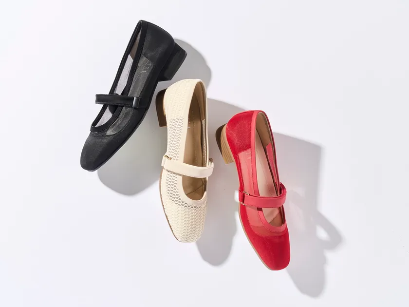 チュール&レースバレエシューズ(6)