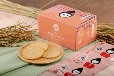 オランダせんべい小箱　桜えび味