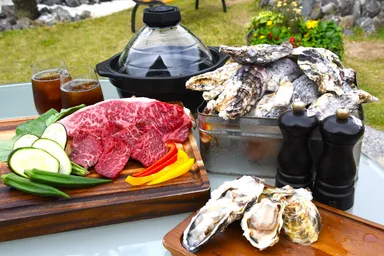BBQメニュー例(牡蠣)