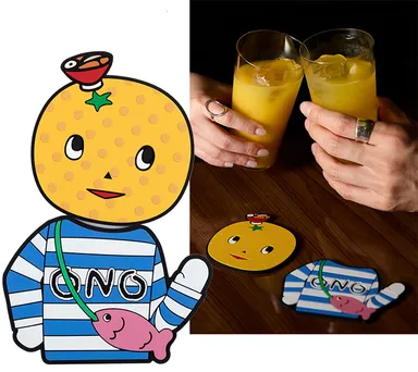 『龍が如く』コラボ小野ミチオラバーコースター使用例