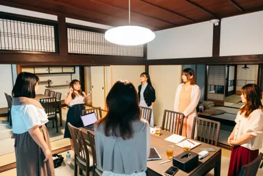 モデル向けワークショップの様子