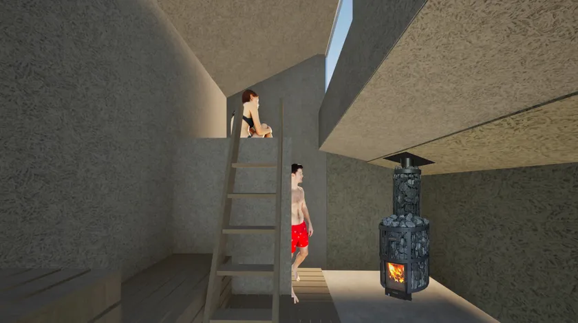 サウナ内観イメージ