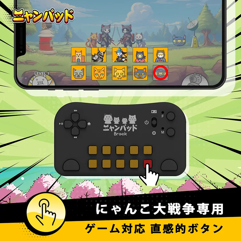 にゃんこ隊長のベスト装備