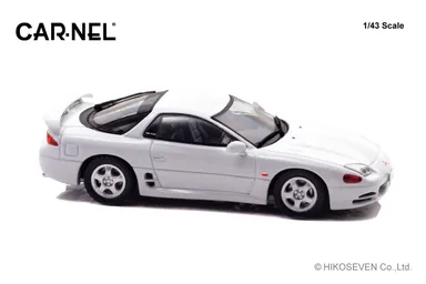 CARNEL 1/43 三菱 GTO Twin Turbo (Z16A) 1993 Galaxy White：右横