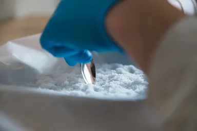 皆生の海から汲み上げた自家製塩