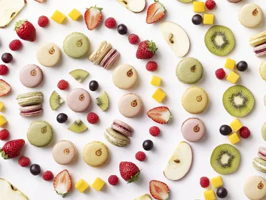 果物のマカロン「ま果ろん」イメージビジュアル