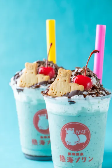 チョコミントプリンプラッペ 780円