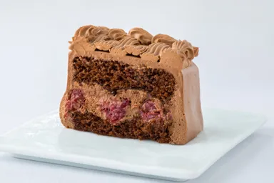 オープン記念限定ケーキの断面