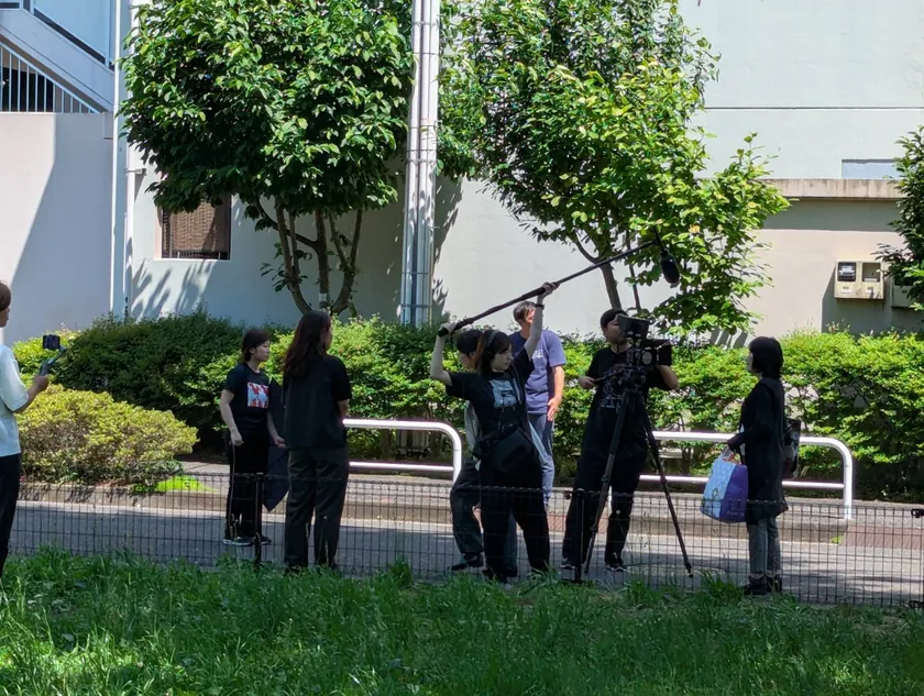 武蔵野市チーム 撮影風景