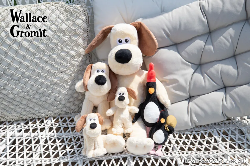 世界初「ウォレスとグルミット」がプライズ商品として登場!