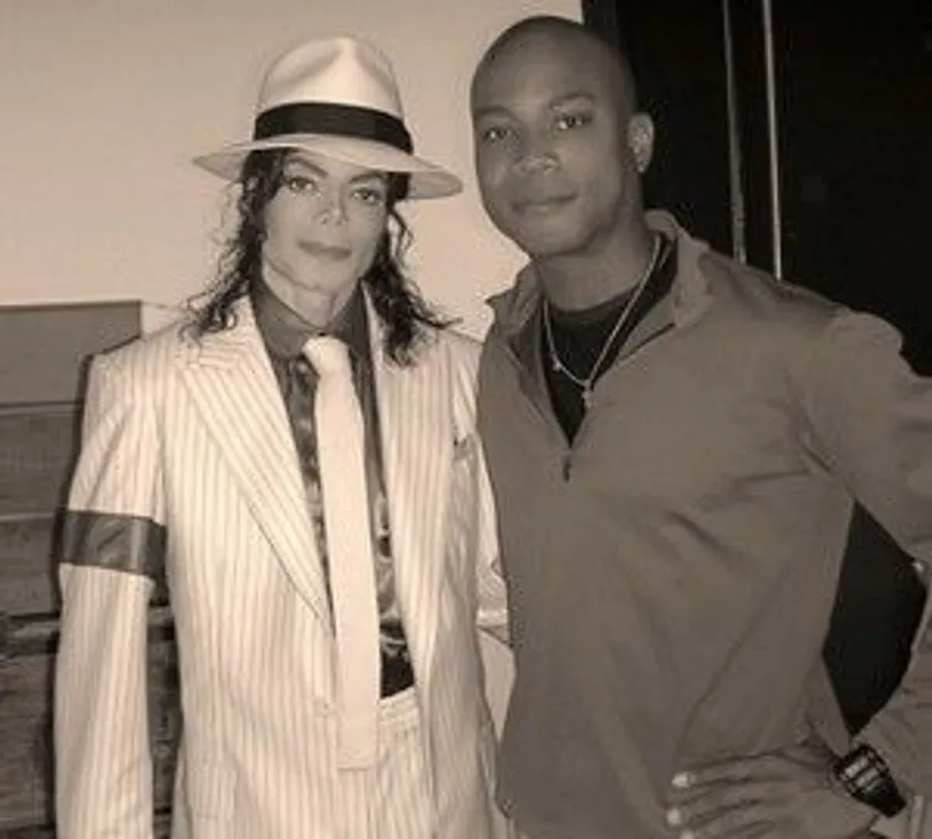 マイケル・ジャクソンとトラヴィス・ペイン(Travis Payne)氏