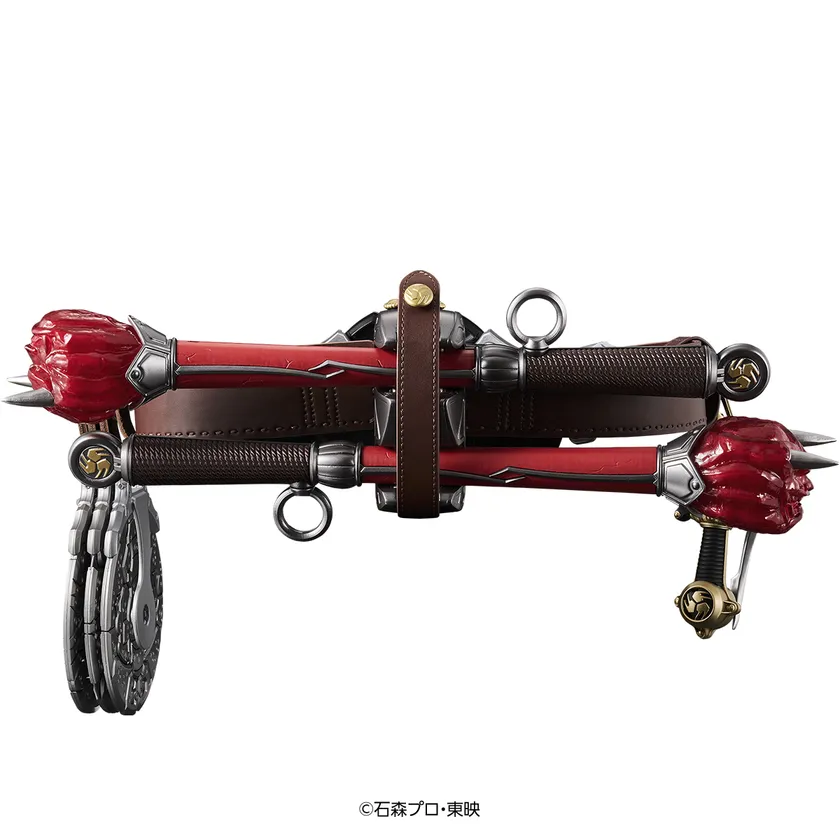 CSM変身音叉・音角 & 音撃鼓・火炎鼓 & 音撃棒・烈火(商品イメージ2)