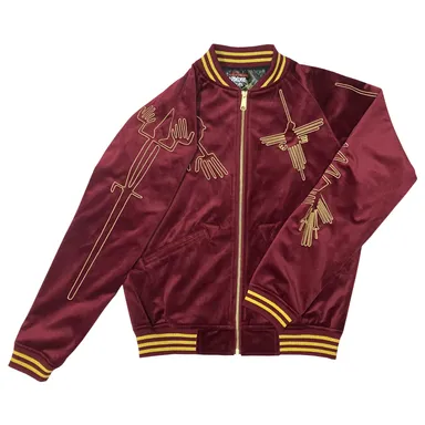 別珍 キヌア・バーガンディ 右袖