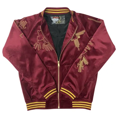 別珍 キヌア・バーガンディ 正面