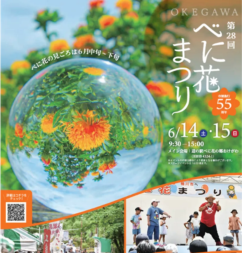 べに花まつりチラシ