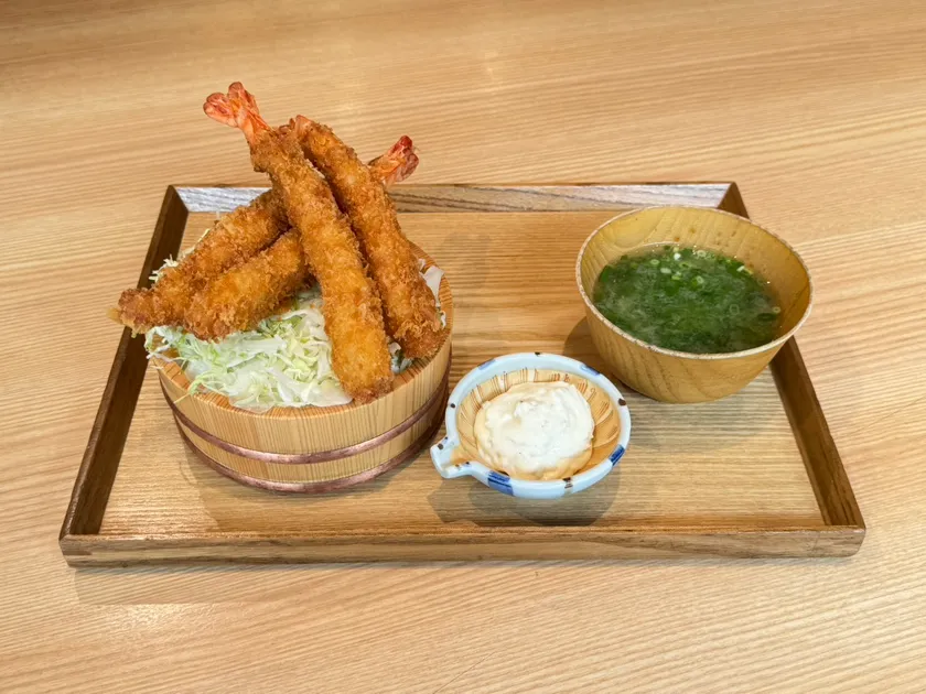 えびふりゃー丼 青のり汁セット