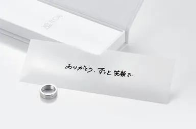 事例3) 金属加工事業者がデザイナーと考案した身に着ける言葉のお守り「言刻 -KOTOTOKI- 」