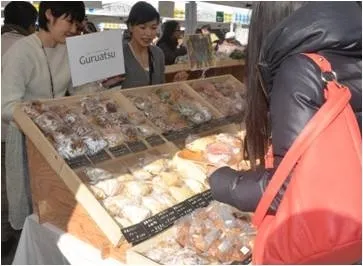 大人気のパンやベーグル