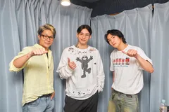 ラジオ収録時の写真