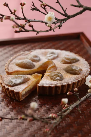 限定菓子「梅タルト」