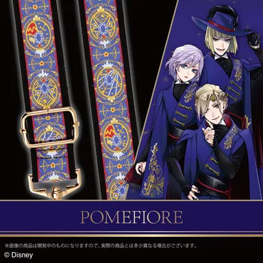 ディズニー ツイステッドワンダーランド ショルダーストラップ(ポムフィオーレ 商品イメージ2)