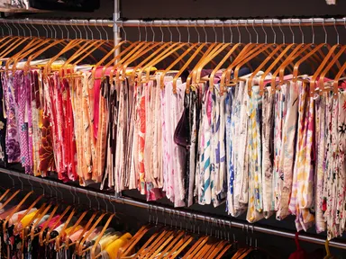 100種類を超える浴衣