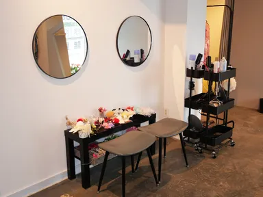 ヘアセットも可能！