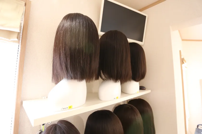 人毛100%ウィッグ / ボブスタイル