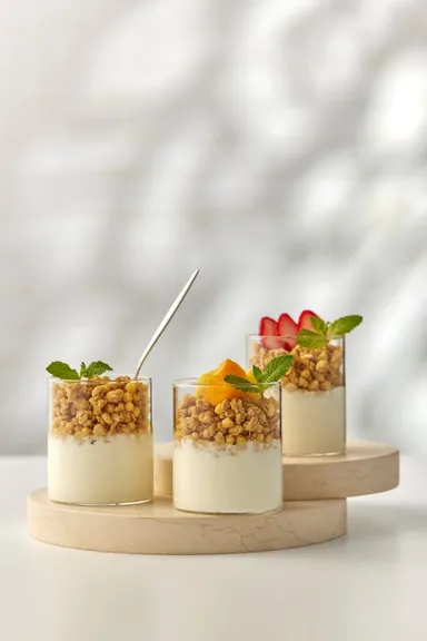 新感覚のプリンヨーグルト