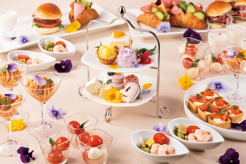 アフタヌーンティービュッフェ「フラワーパーティー」