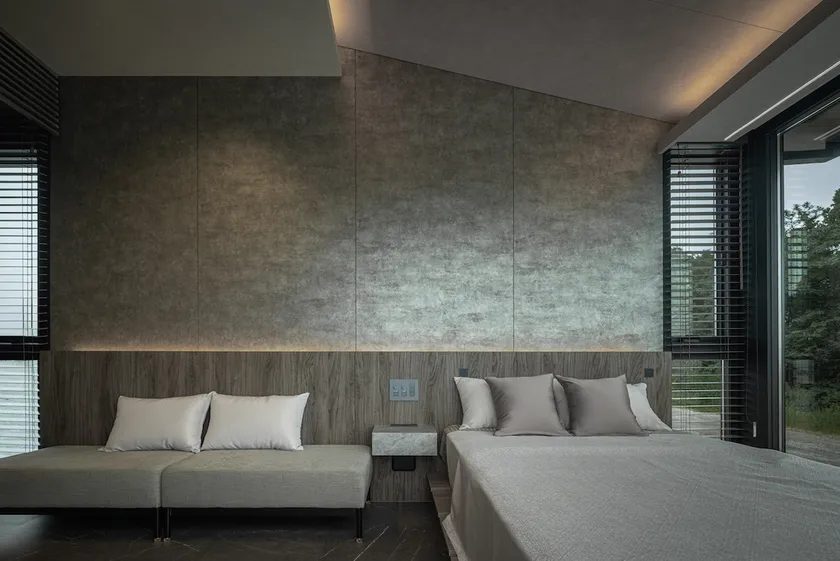 限られたスペースでありながらも 心地よさと上質感を追求しました。