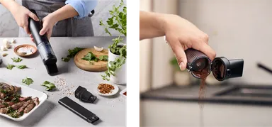 ハンドクリーナーはワンクリックで簡単ポイ捨て