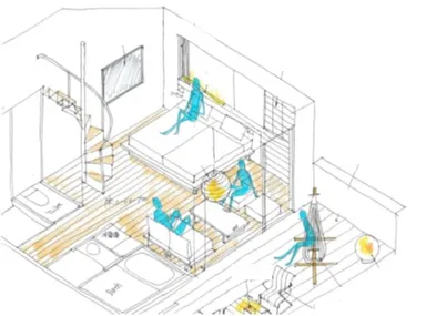 客室_202 完成イメージ図