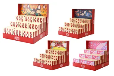 4種の柄に着せ替え可能